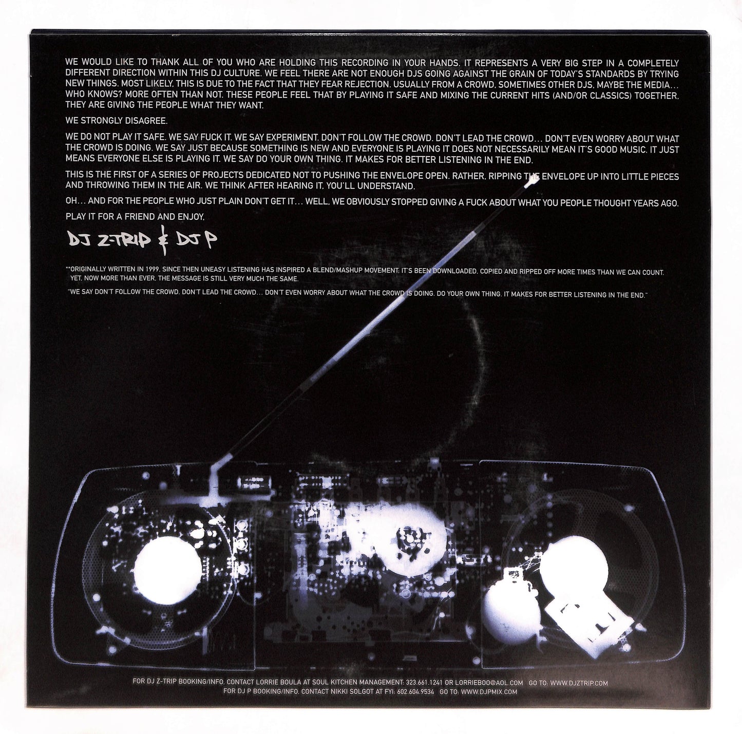 Uneasy Listening, Volume 1