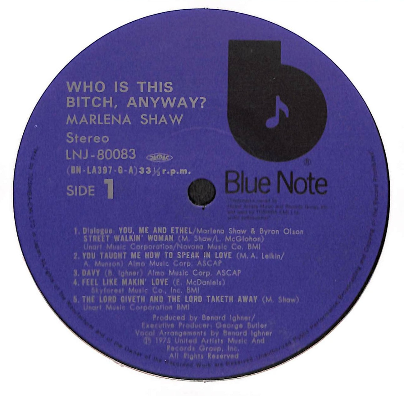 Who Is This Bitch, Anyway?