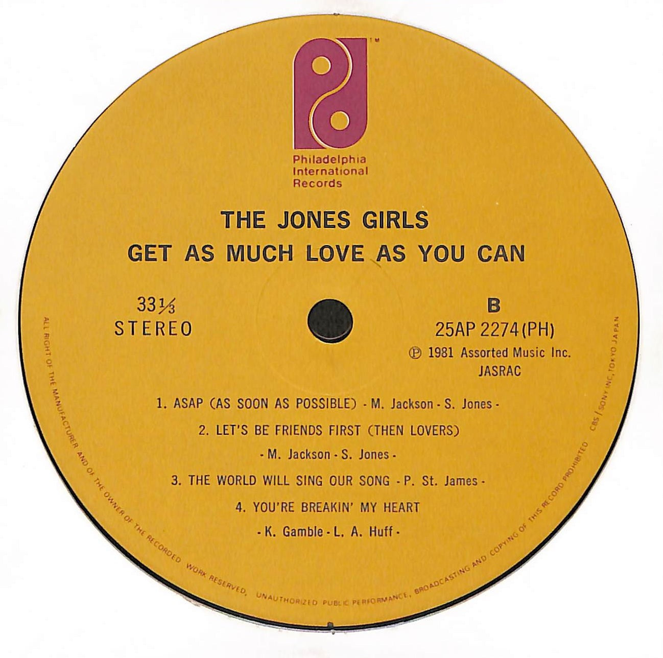 Get As Much Love As You Can