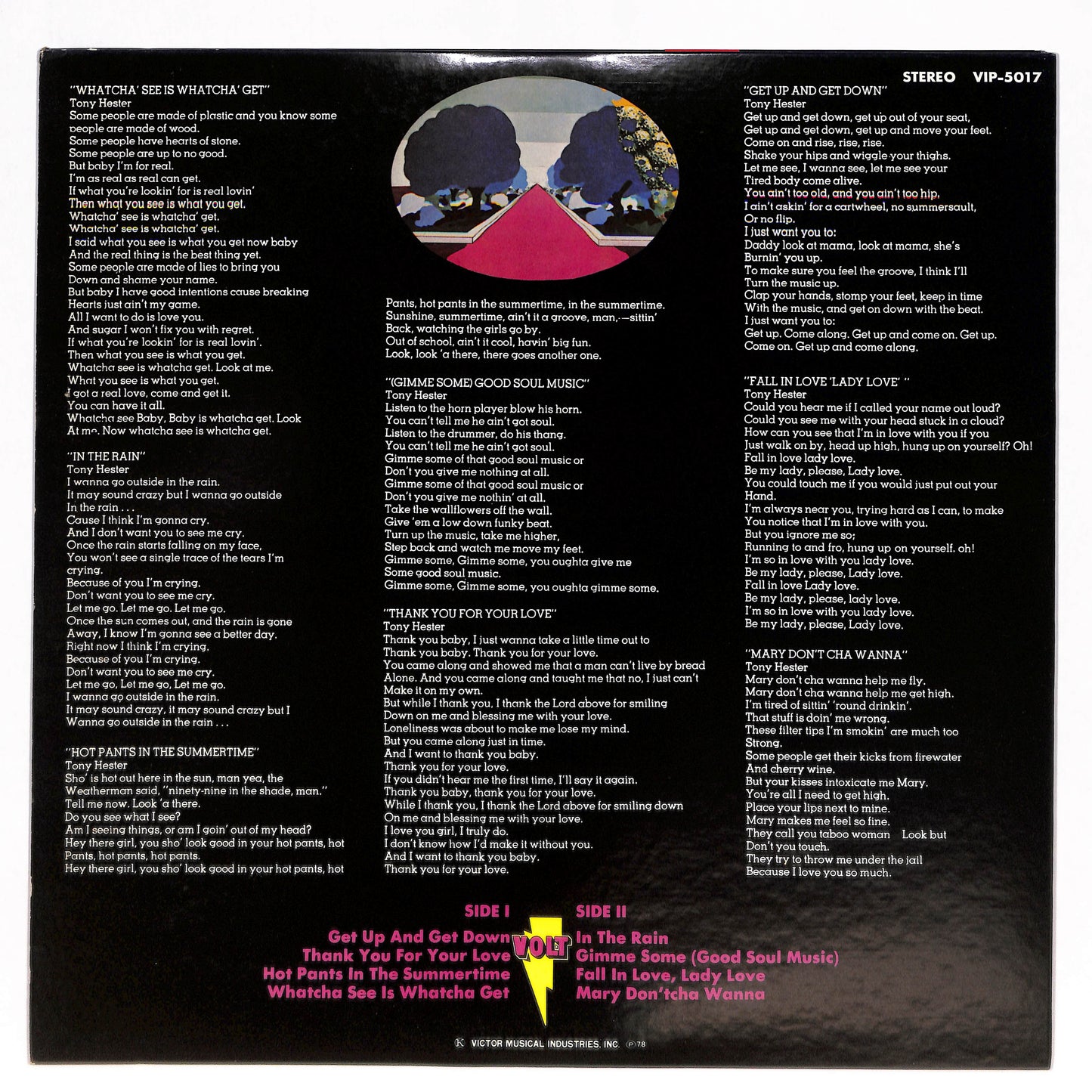 Whatcha See Is Whatcha Get