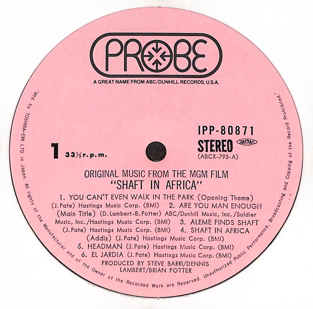 Shaft In Africa