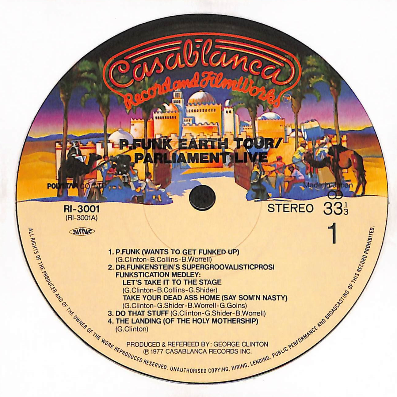 Live - P.Funk Earth Tour