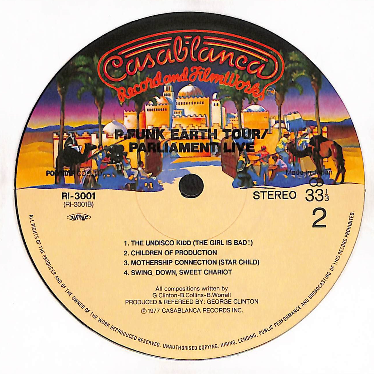 Live - P.Funk Earth Tour