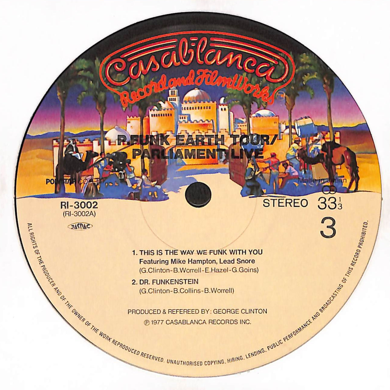 Live - P.Funk Earth Tour