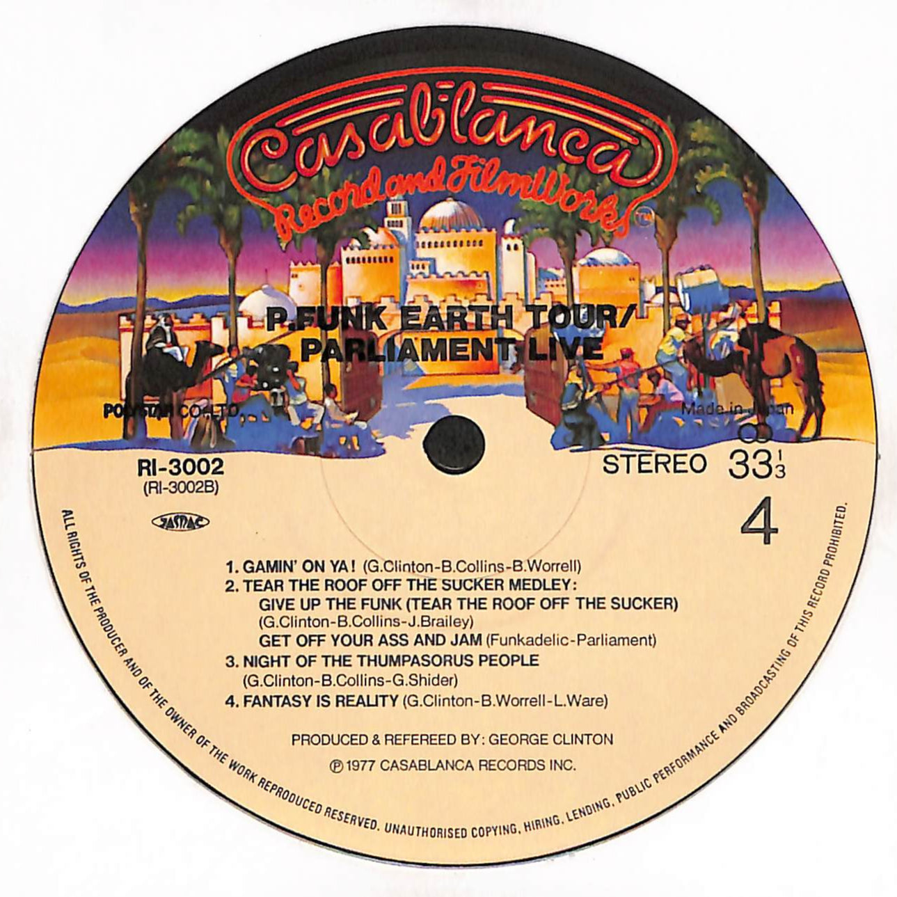 Live - P.Funk Earth Tour