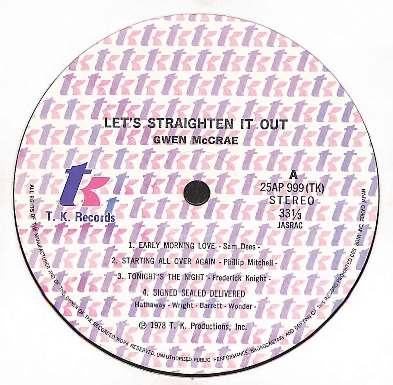 Let's Straighten It Out
