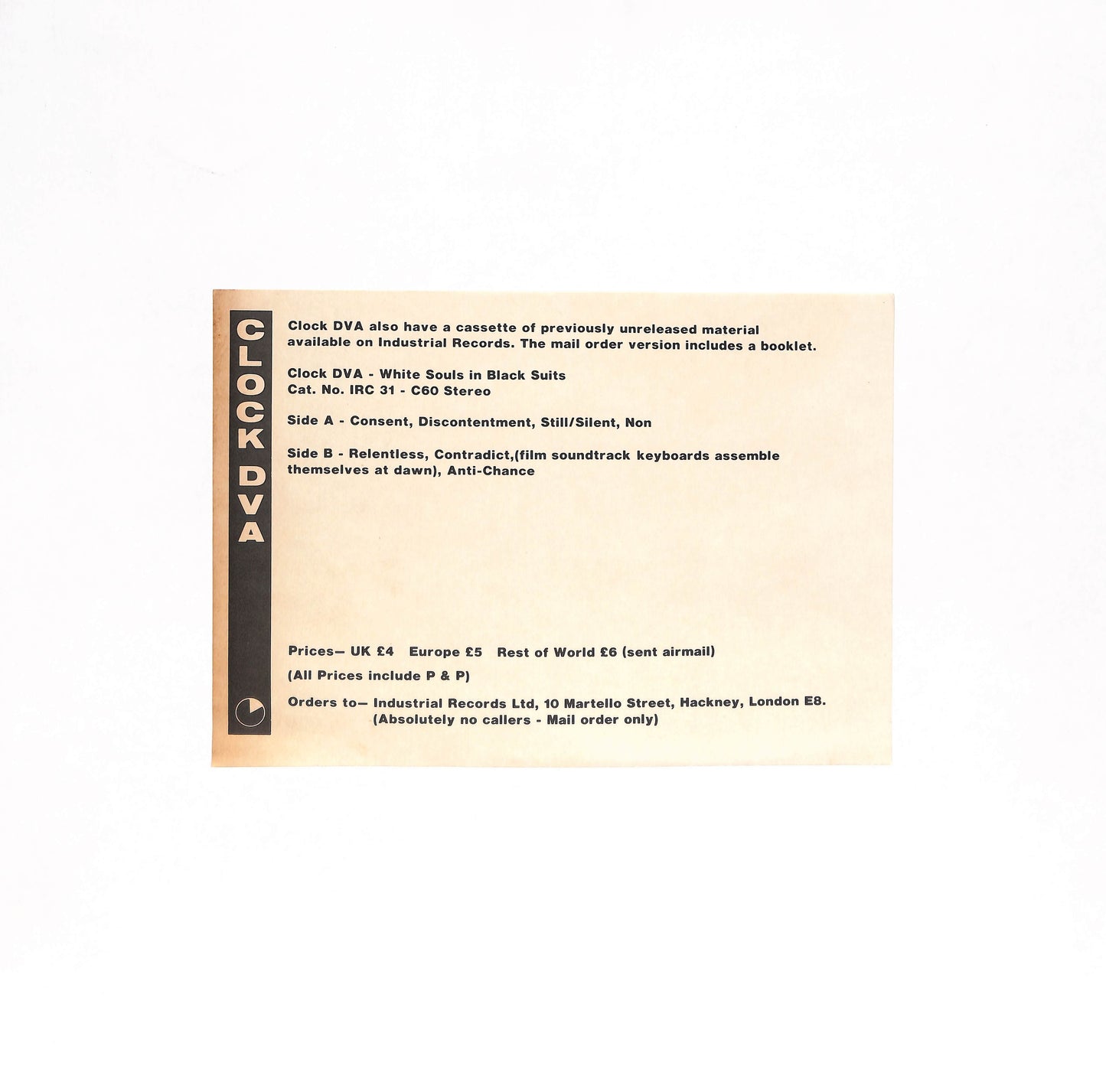 White Souls In Black Suits