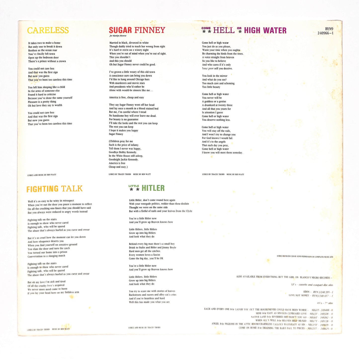 Baby, The Stars Shine Bright