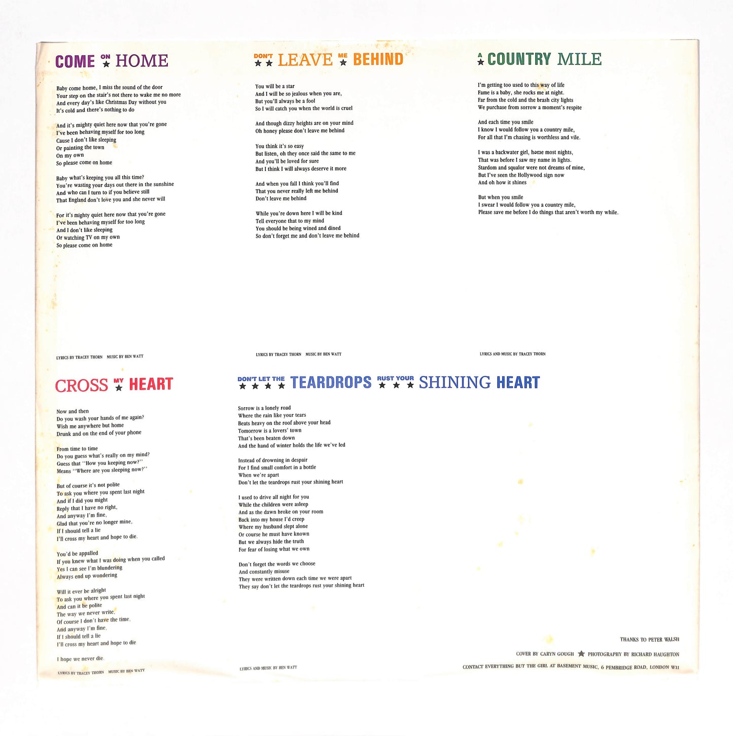 Baby, The Stars Shine Bright