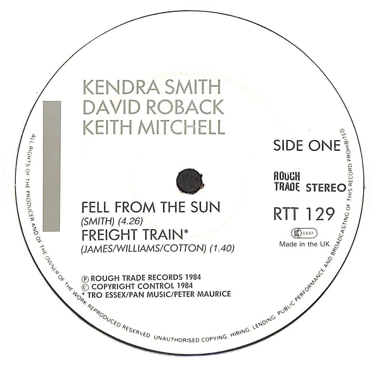 Fell From The Sun / Freight Train / Grains Of Sand