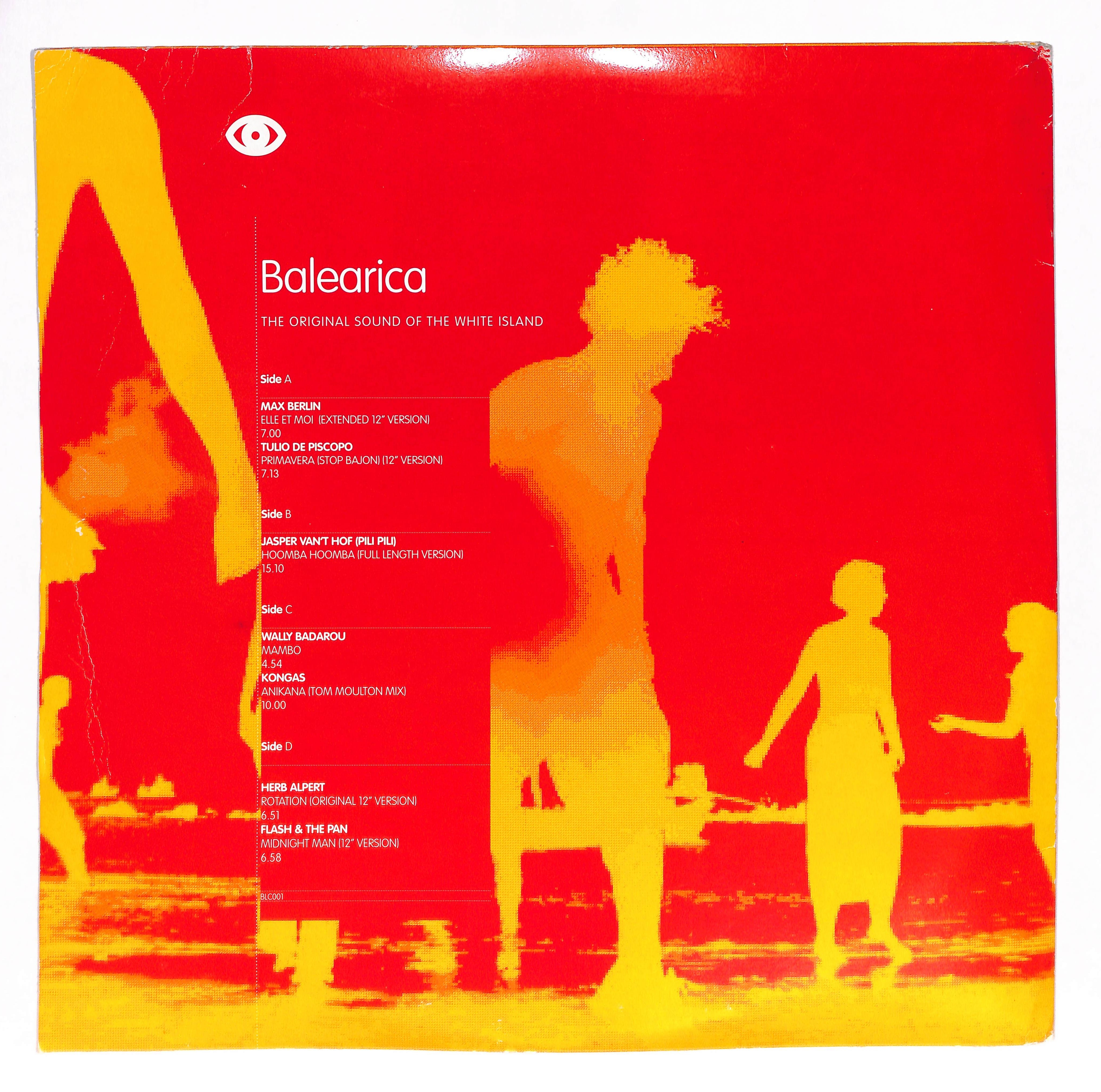 Balearica 2　レコード Balearica - The Original Sound Of The White Island – ELLA ONLINE