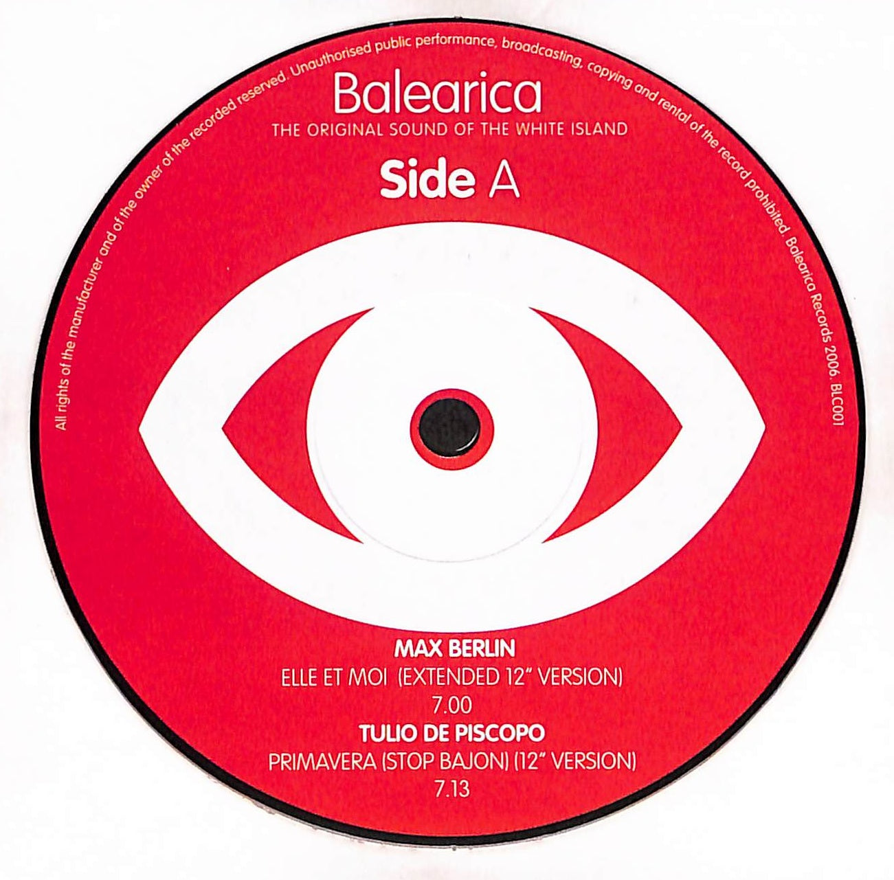 Balearica 2　レコード Balearica - The Original Sound Of The White Island – ELLA ONLINE
