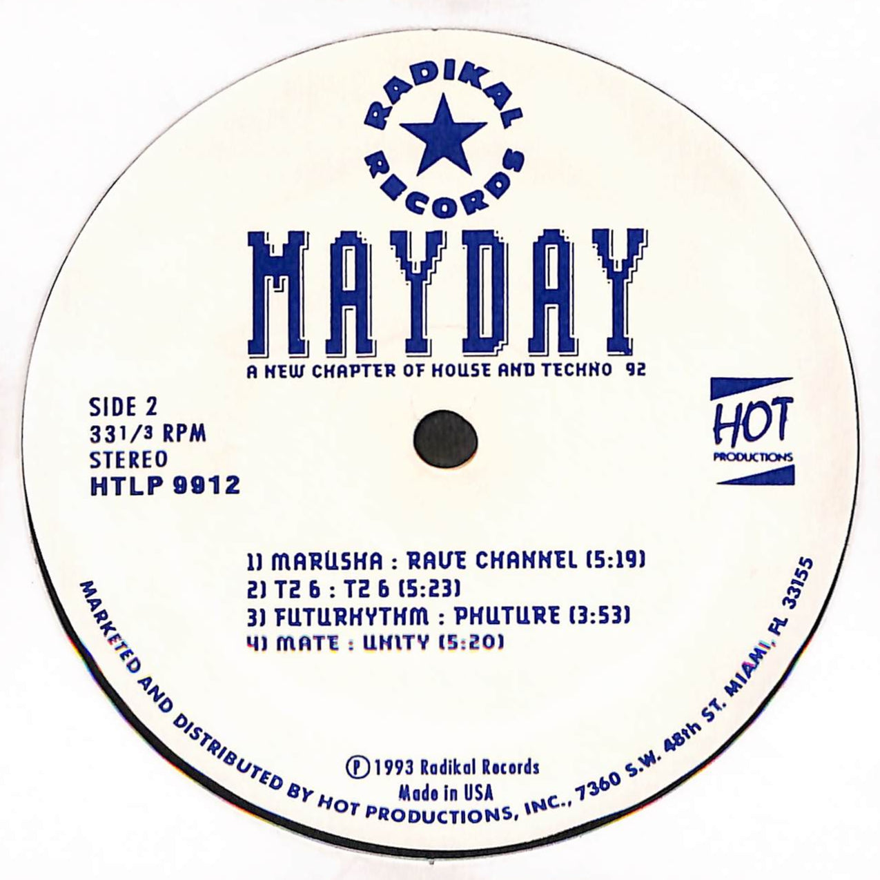 Mayday - A New Chapter Of House And Techno '92