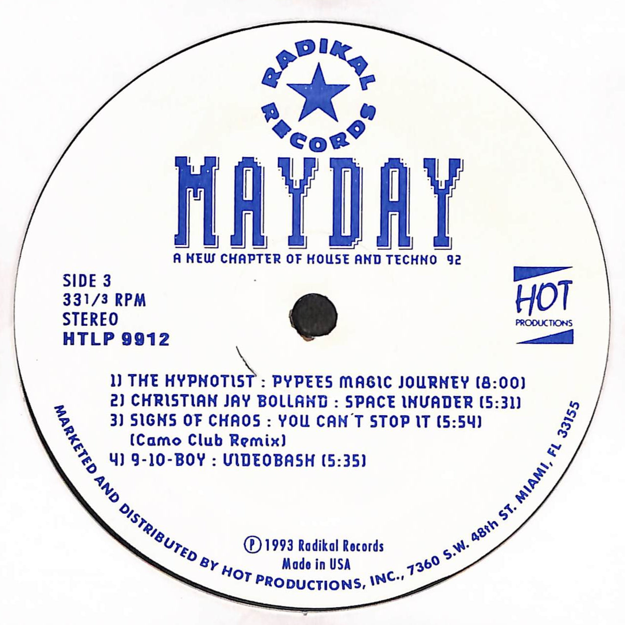 Mayday - A New Chapter Of House And Techno '92