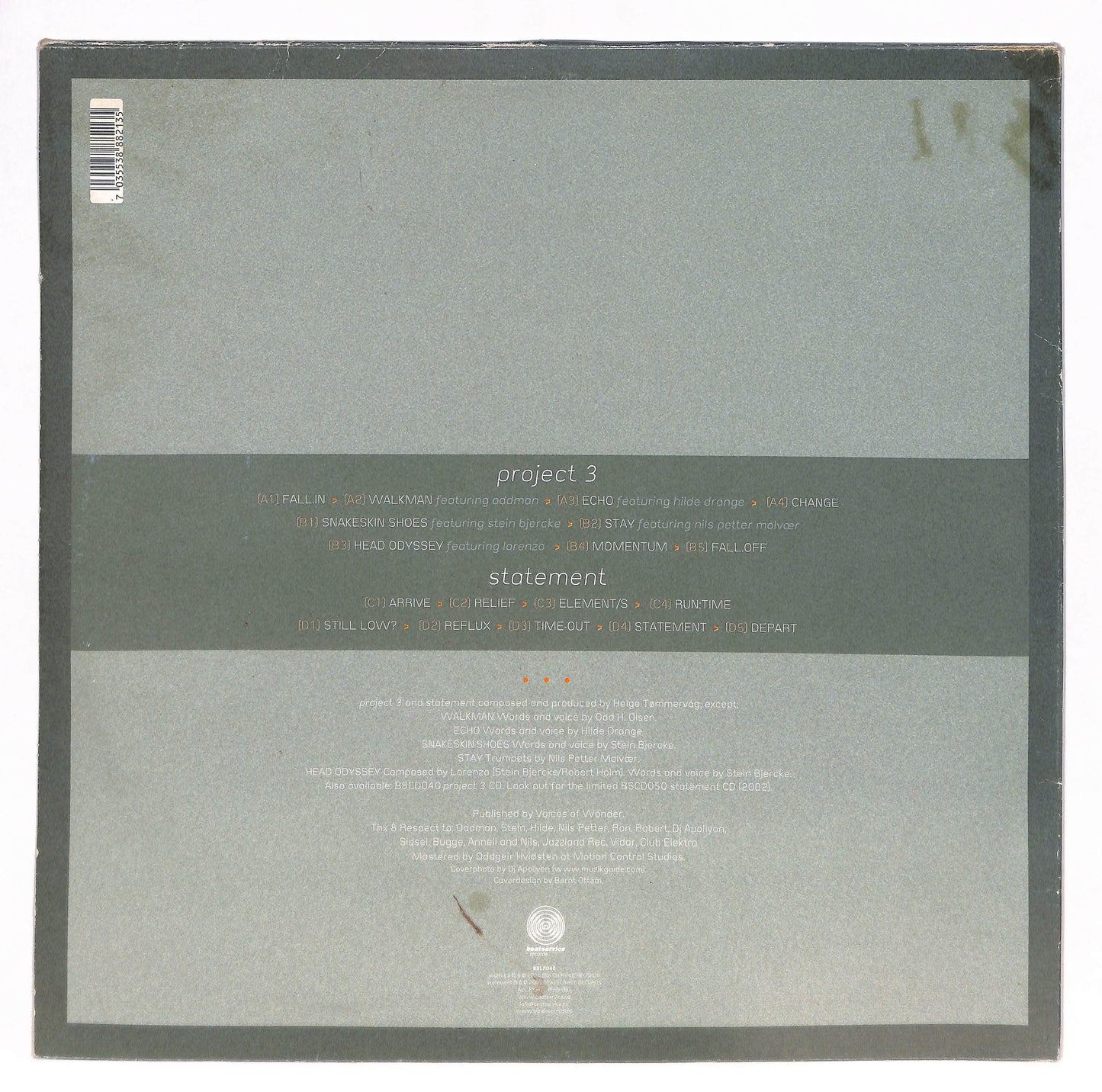 Project 3 / Statement