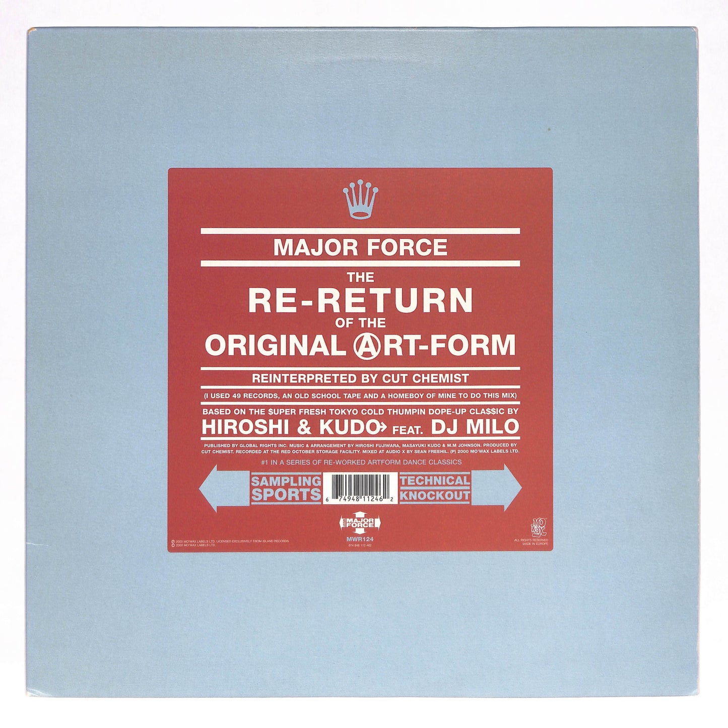 The Re-Return Of The Original Art-Form (Reinterpreted By Cut Chemist)