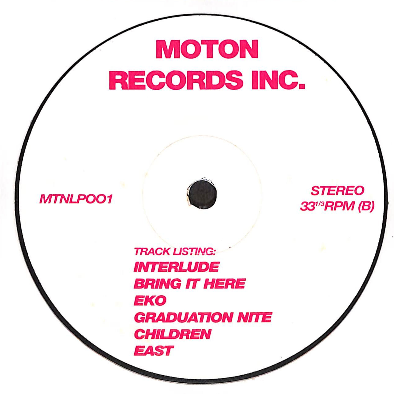 Moton Long Play Vol. 1