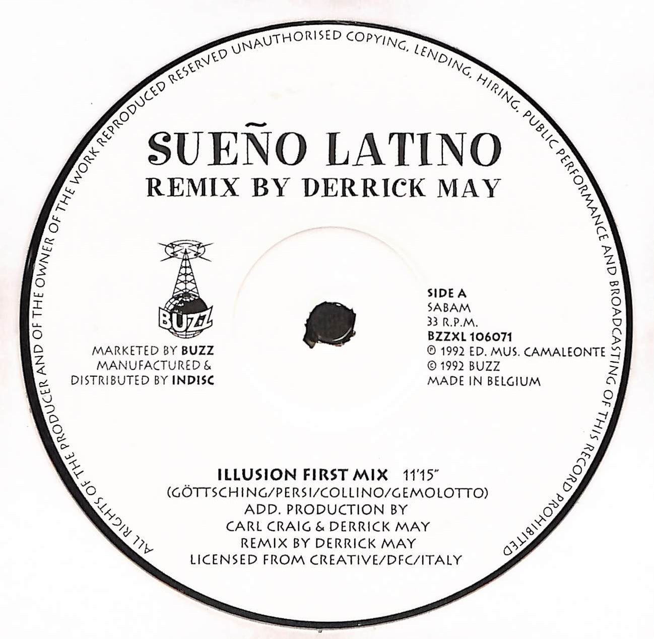 Sueño Latino (Remix By Derrick May)