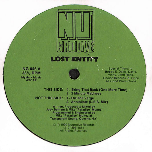 Bring That Back (One More Time)