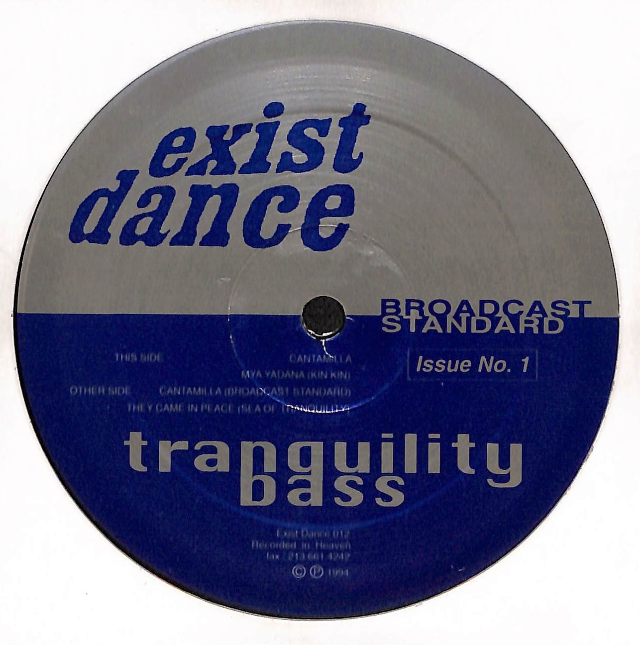 Broadcast Standard Issue No. 1