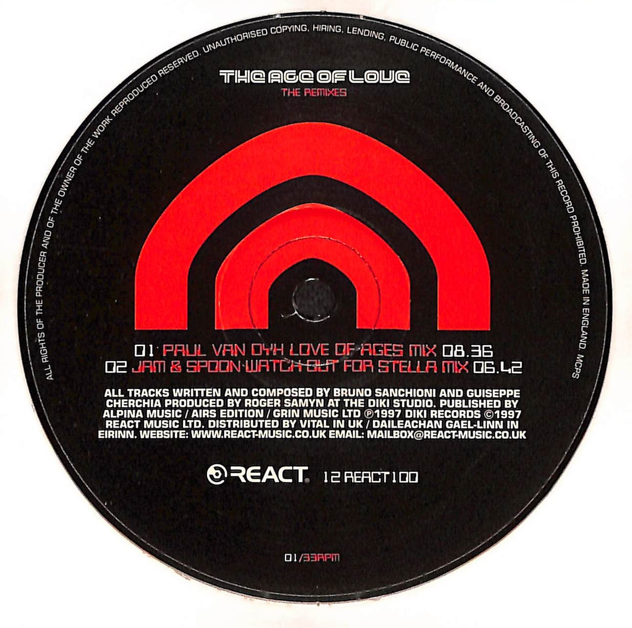 The Age Of Love (The Remixes)