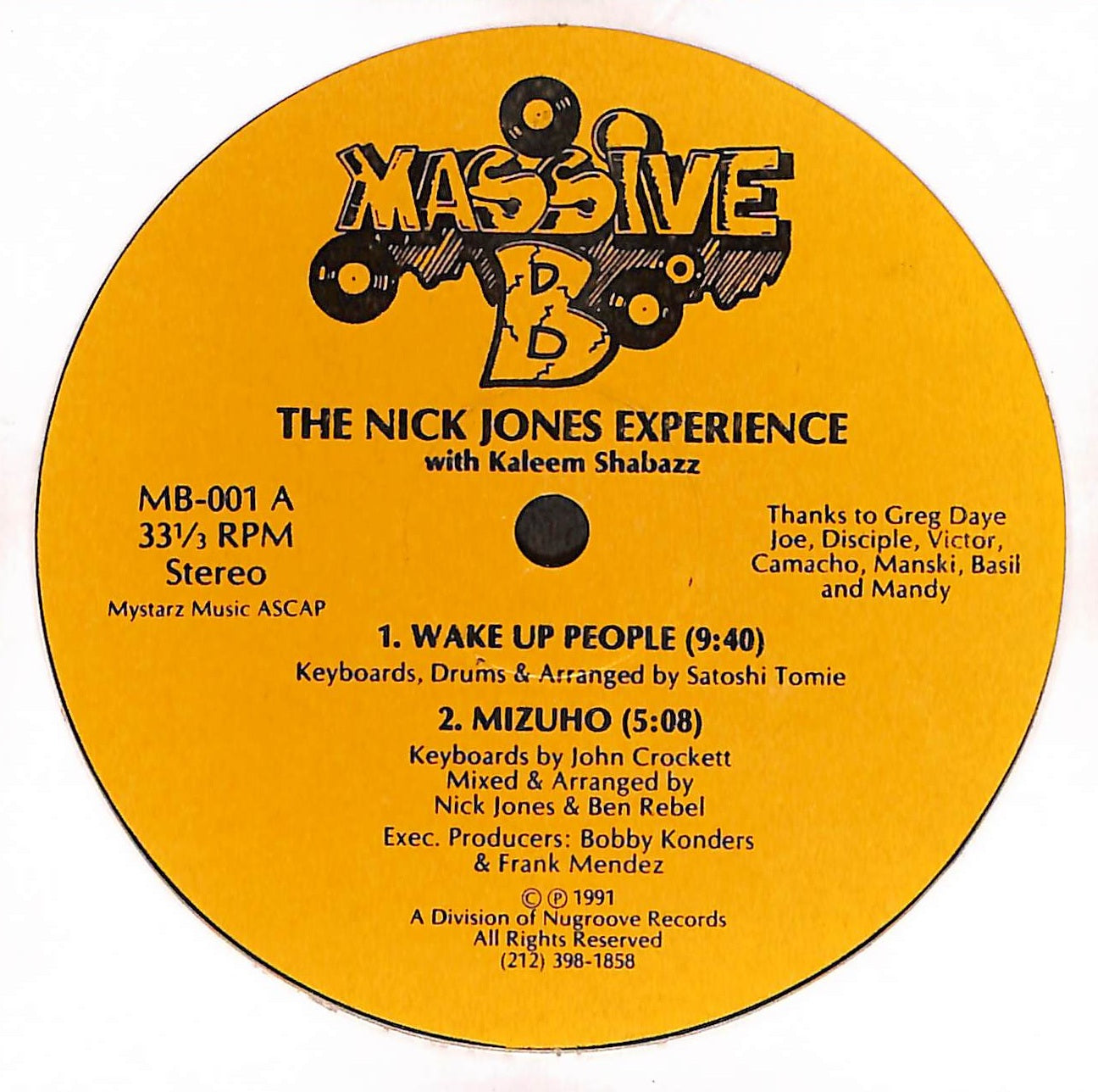 Wake Up People / Get Down