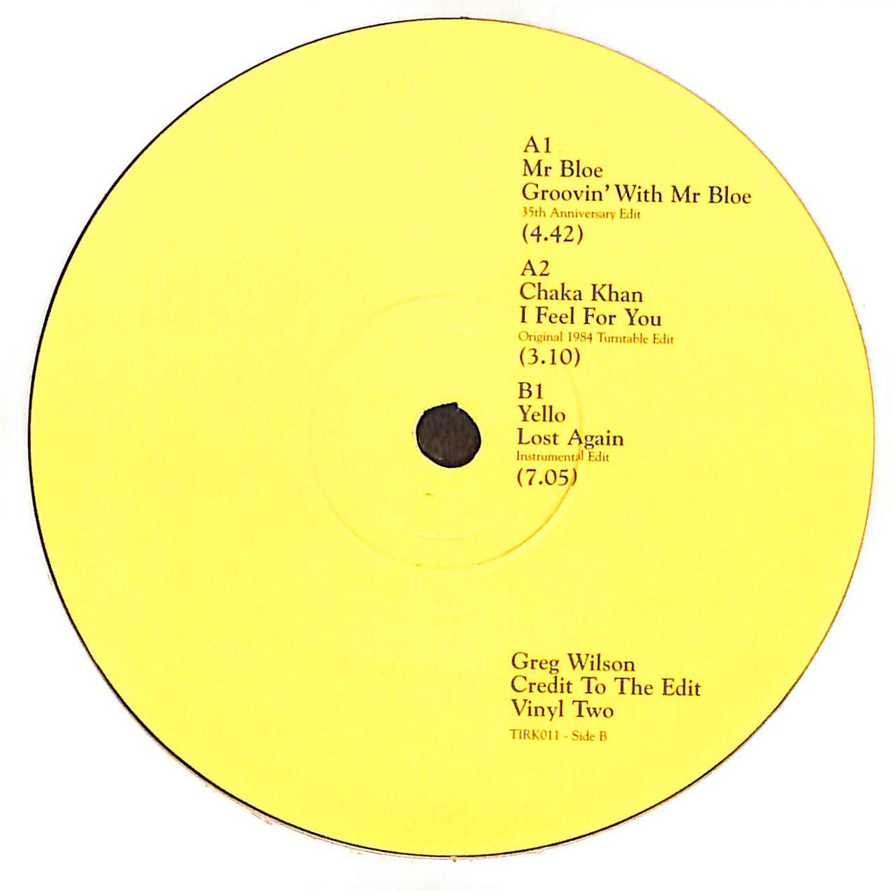 Credit To The Edit - Vinyl Two