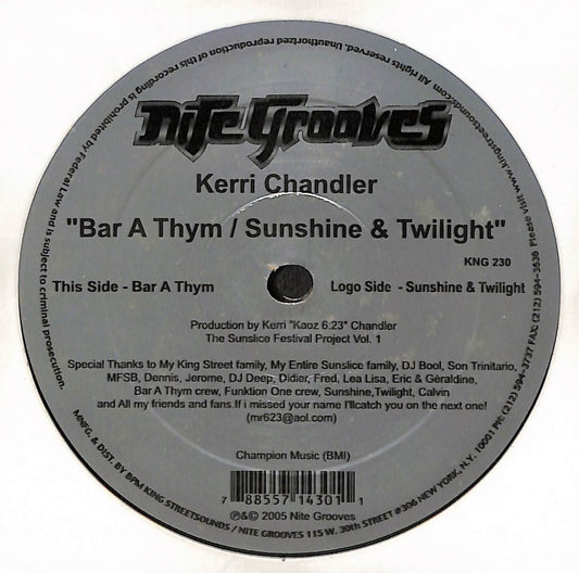 Bar A Thym / Sunshine & Twilight