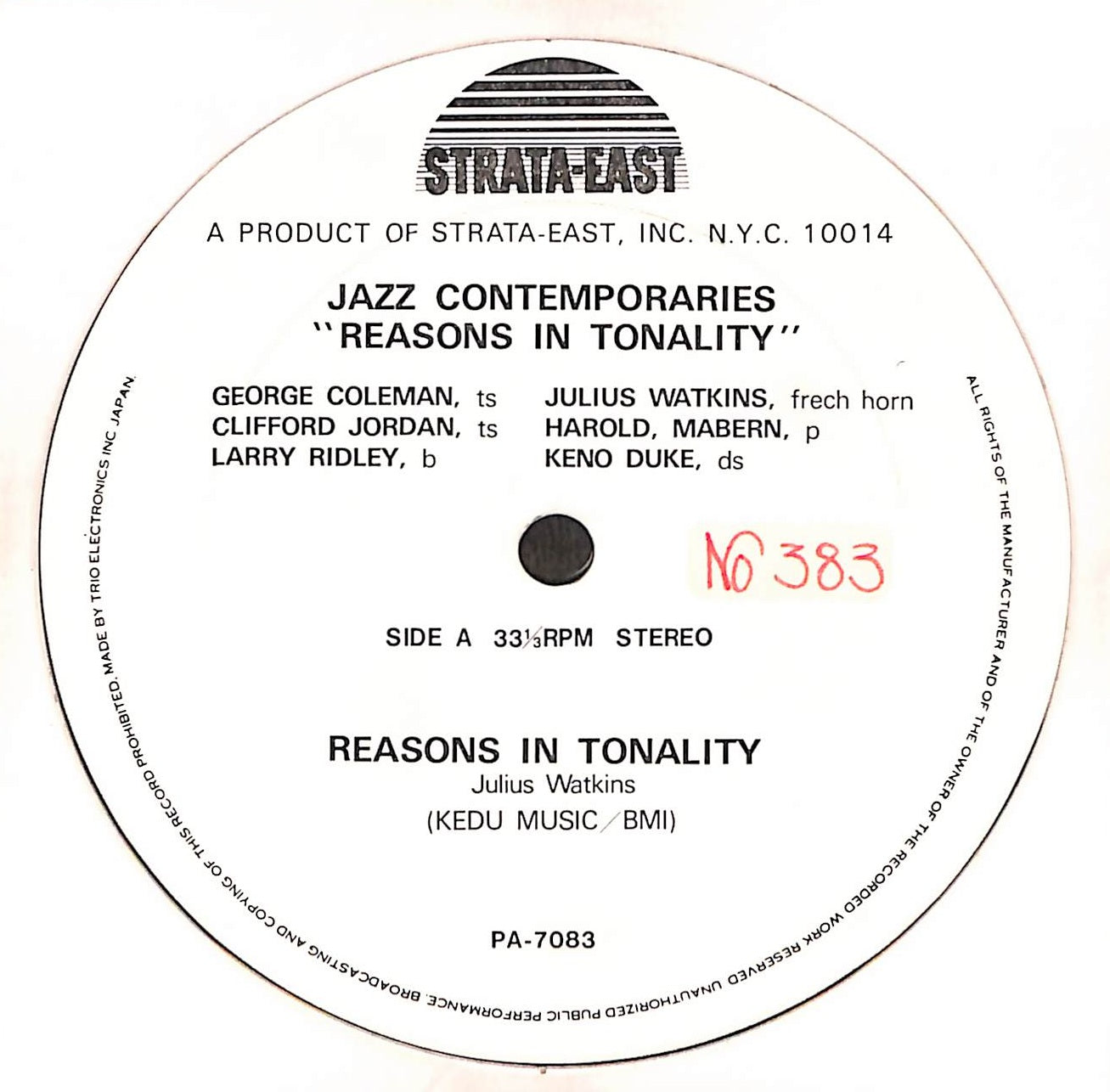 Reasons In Tonality