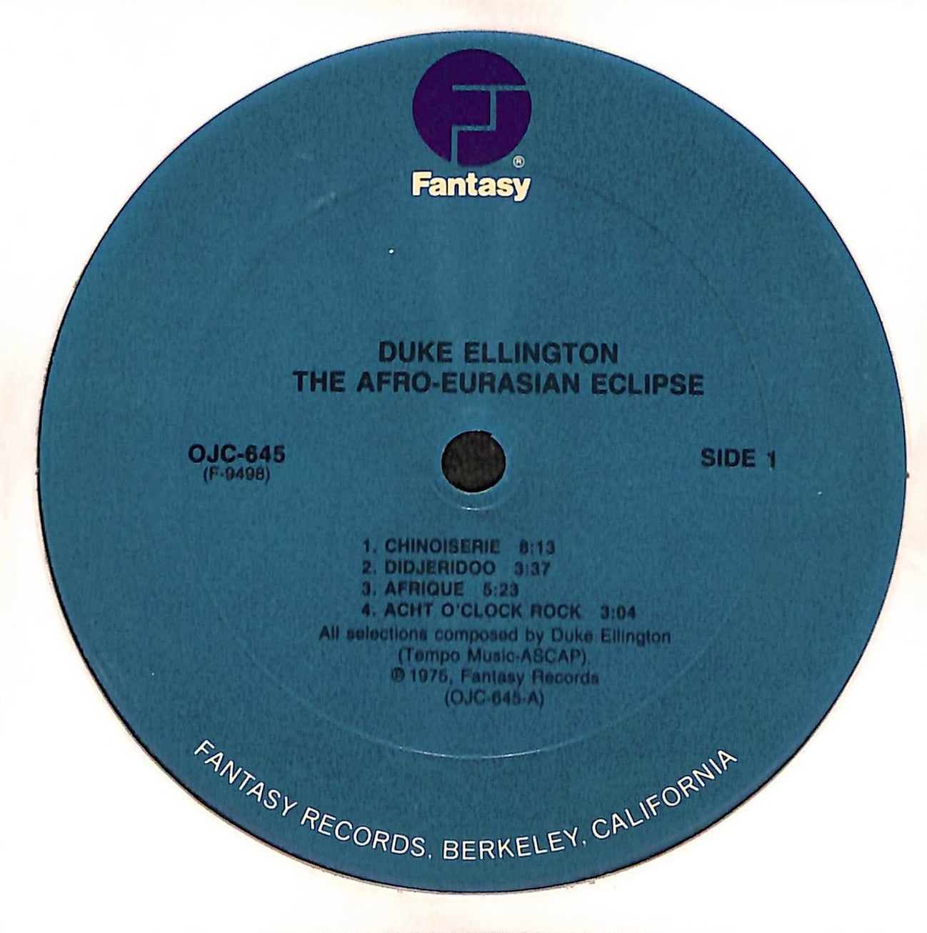The Afro-Eurasian Eclipse (A Suite In Eight Parts)
