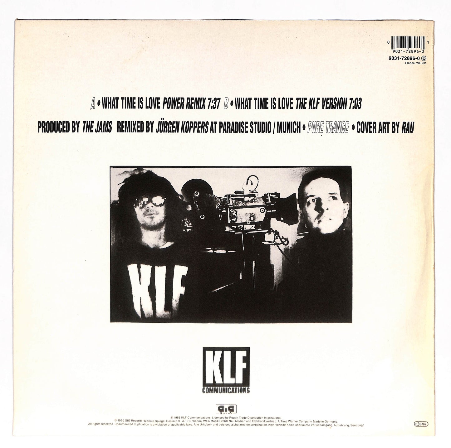 What Time Is Love (The Original / Power Remix)