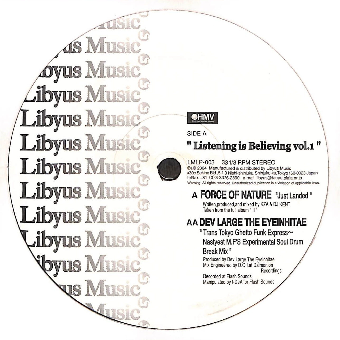 Listening Is Believing Volume 1