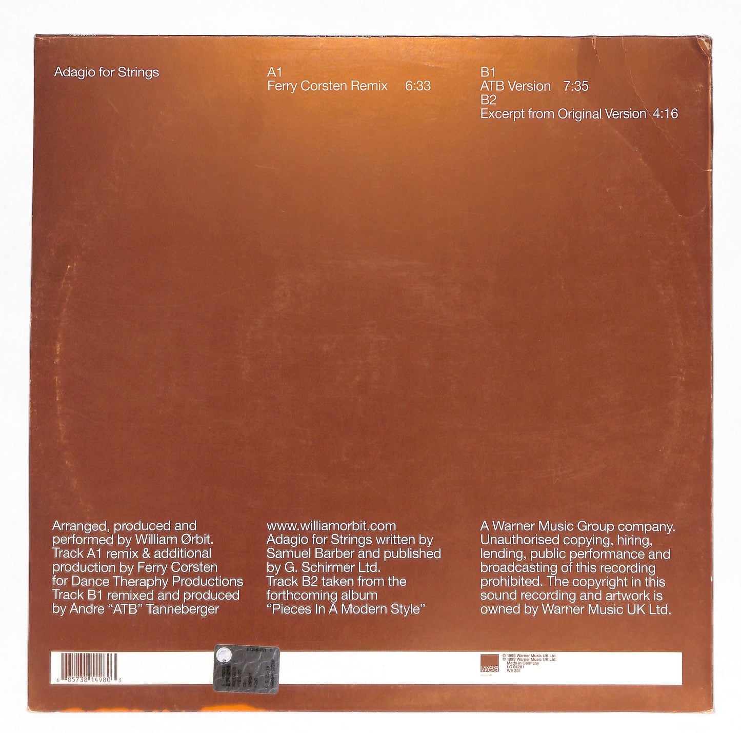 Barber's Adagio For Strings