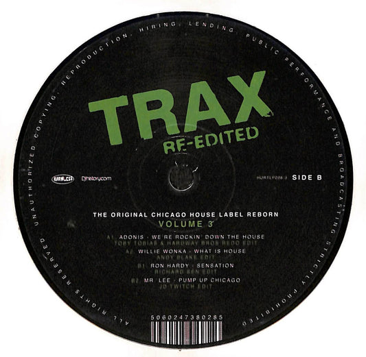 TRAX Re-Edited Volume 3