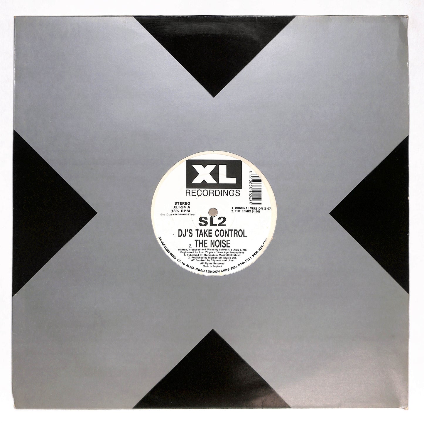 DJ's Take Control / Way In My Brain