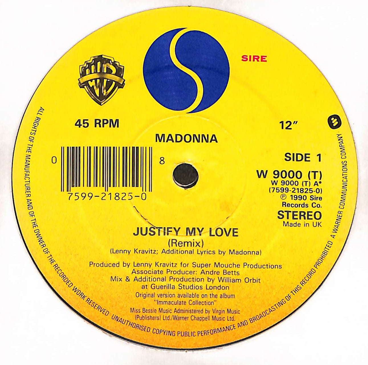 Justify My Love (William Orbit Remix)