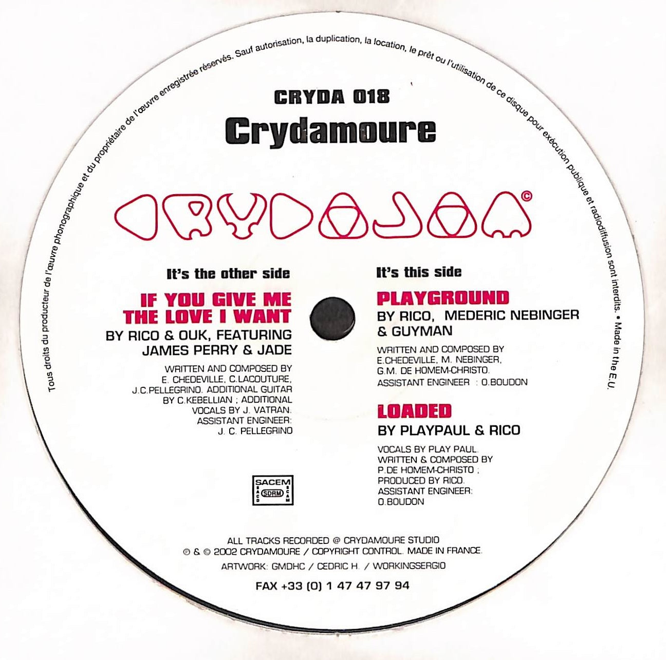 If You Give Me The Love I Want / Playground / Loaded