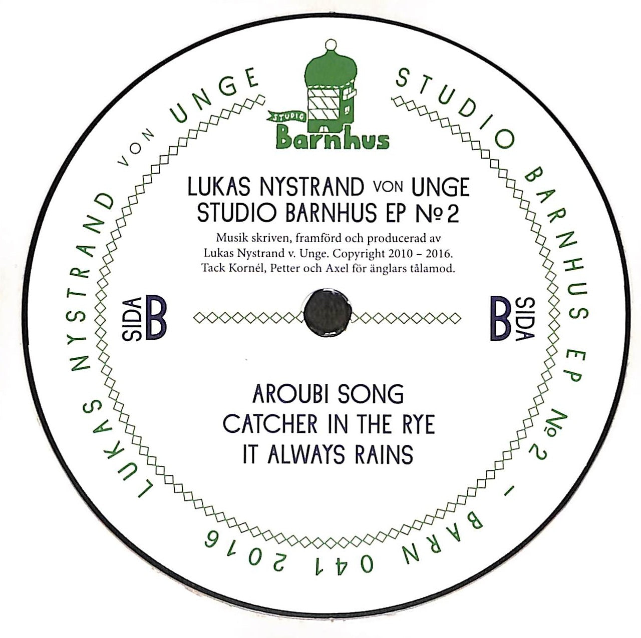 Studio Barnhus EP No. 2