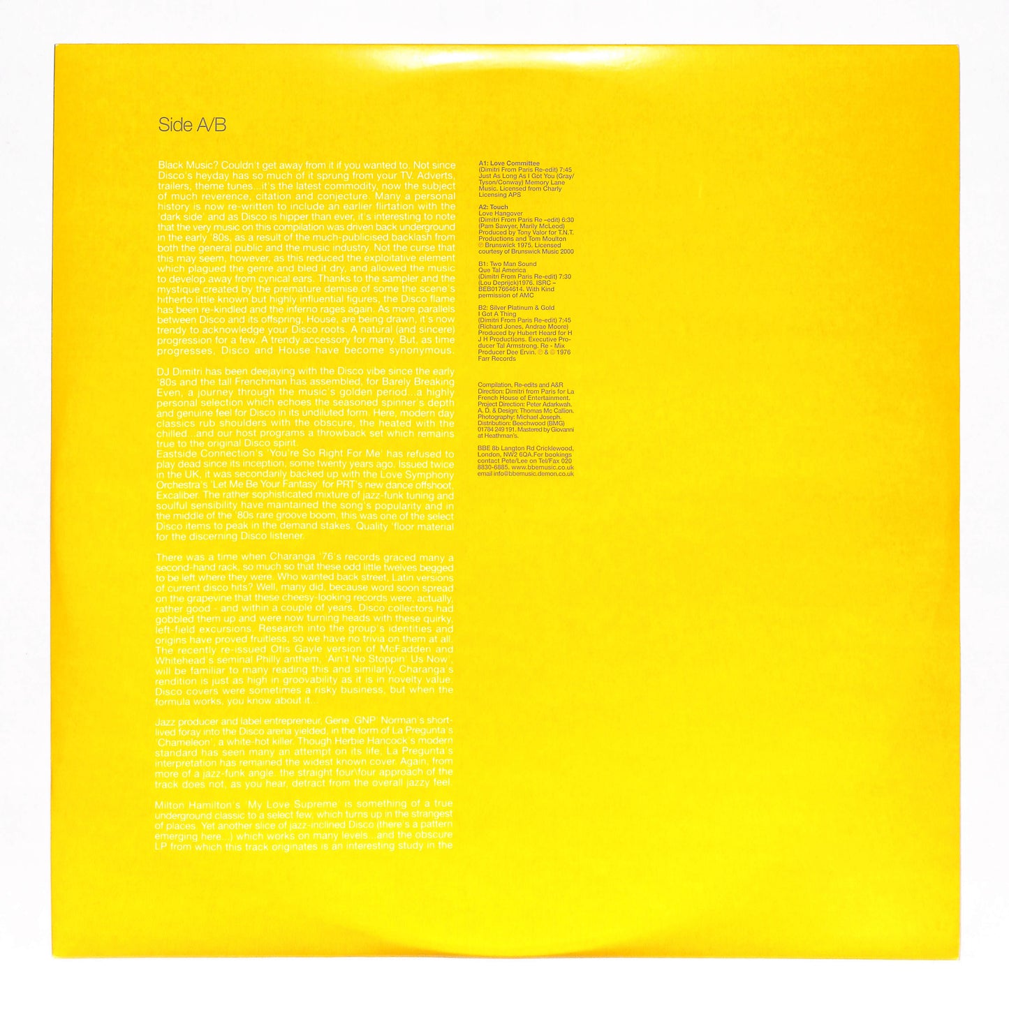 Disco Forever (The Sound Of Underground Disco)