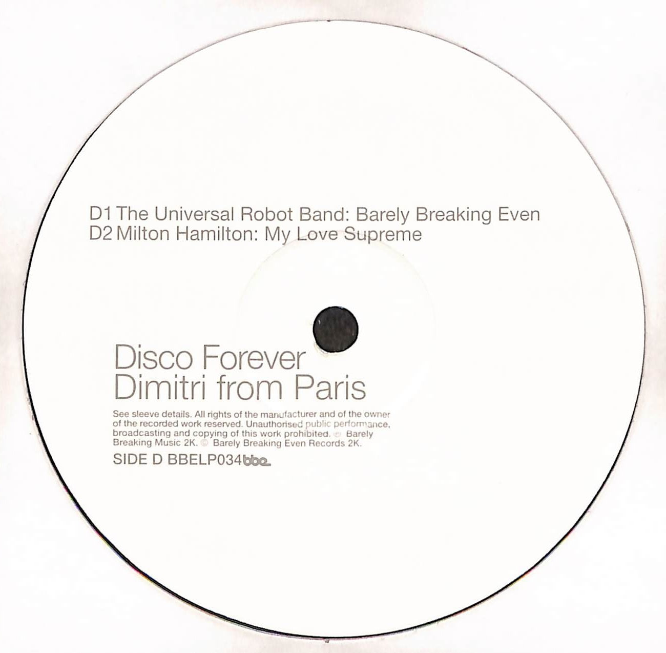 Disco Forever (The Sound Of Underground Disco)