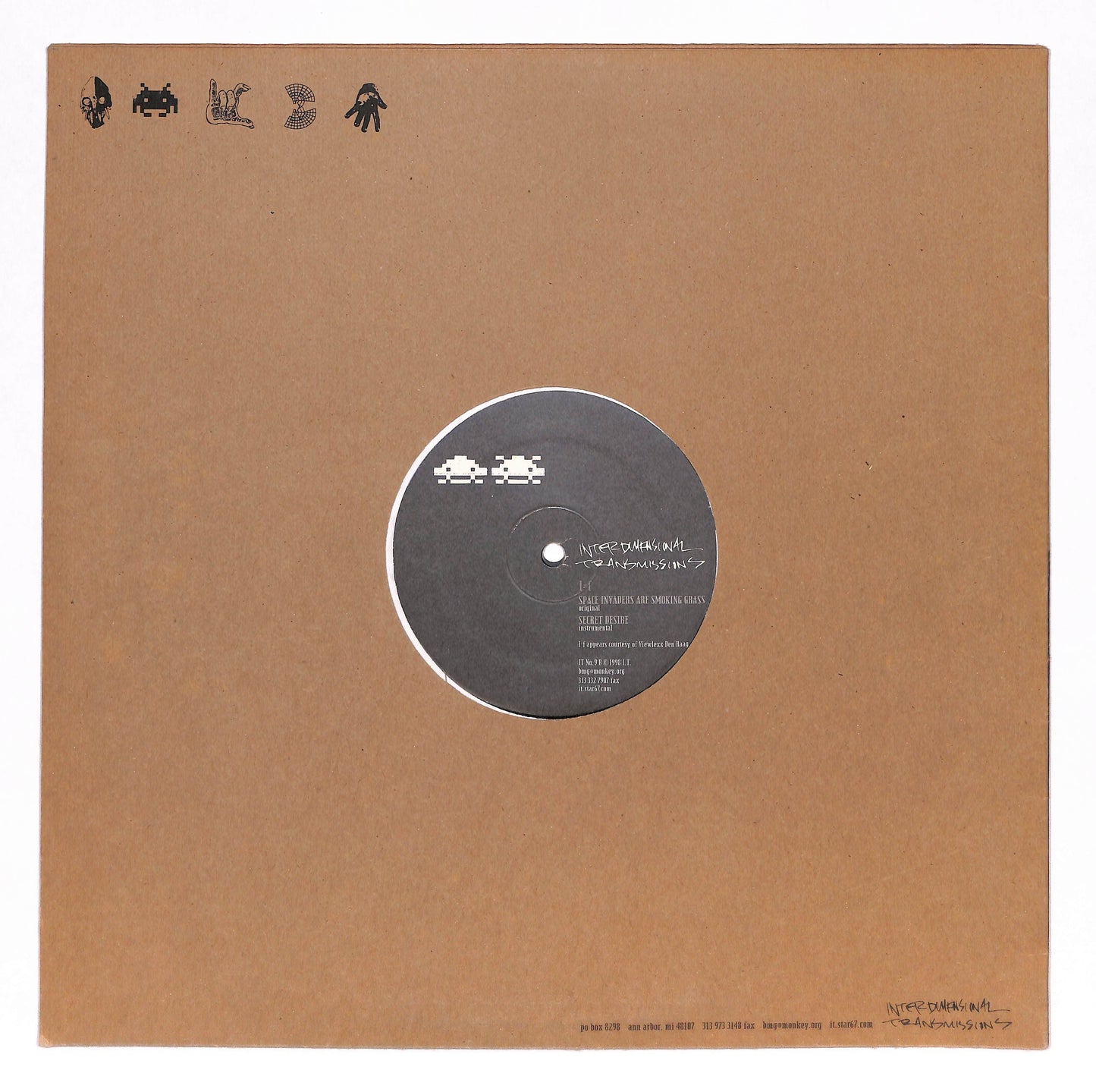 Space Invaders Are Smoking Grass