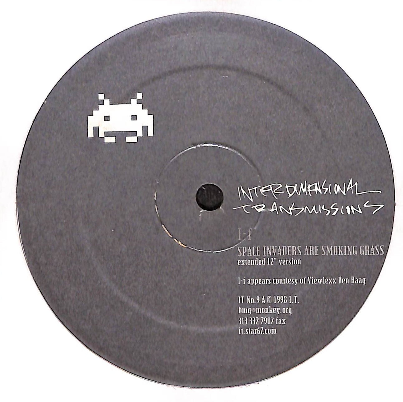 Space Invaders Are Smoking Grass