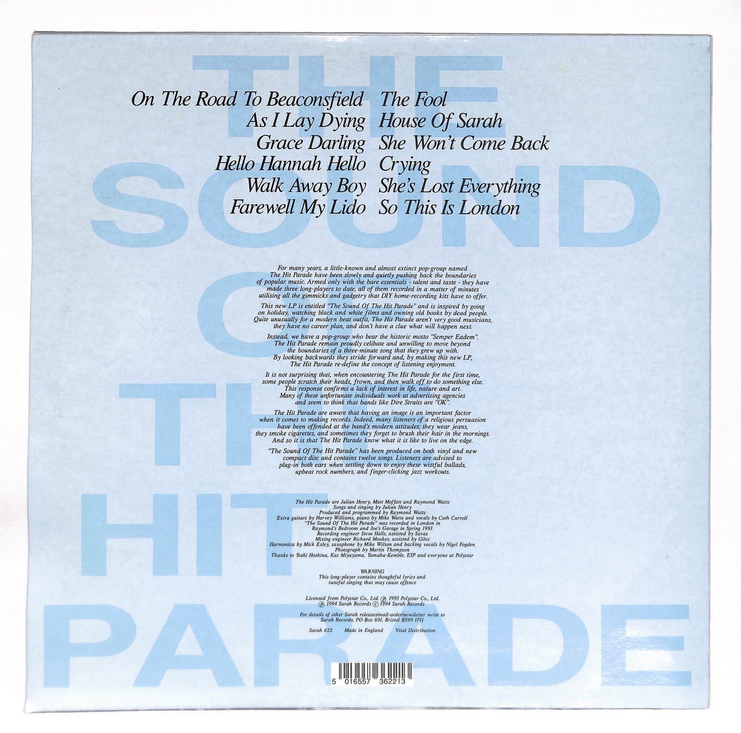 The Sound Of The Hit Parade