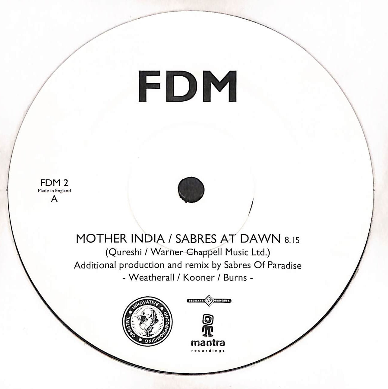 Mother India (Sabres Of Paradise Remixes)