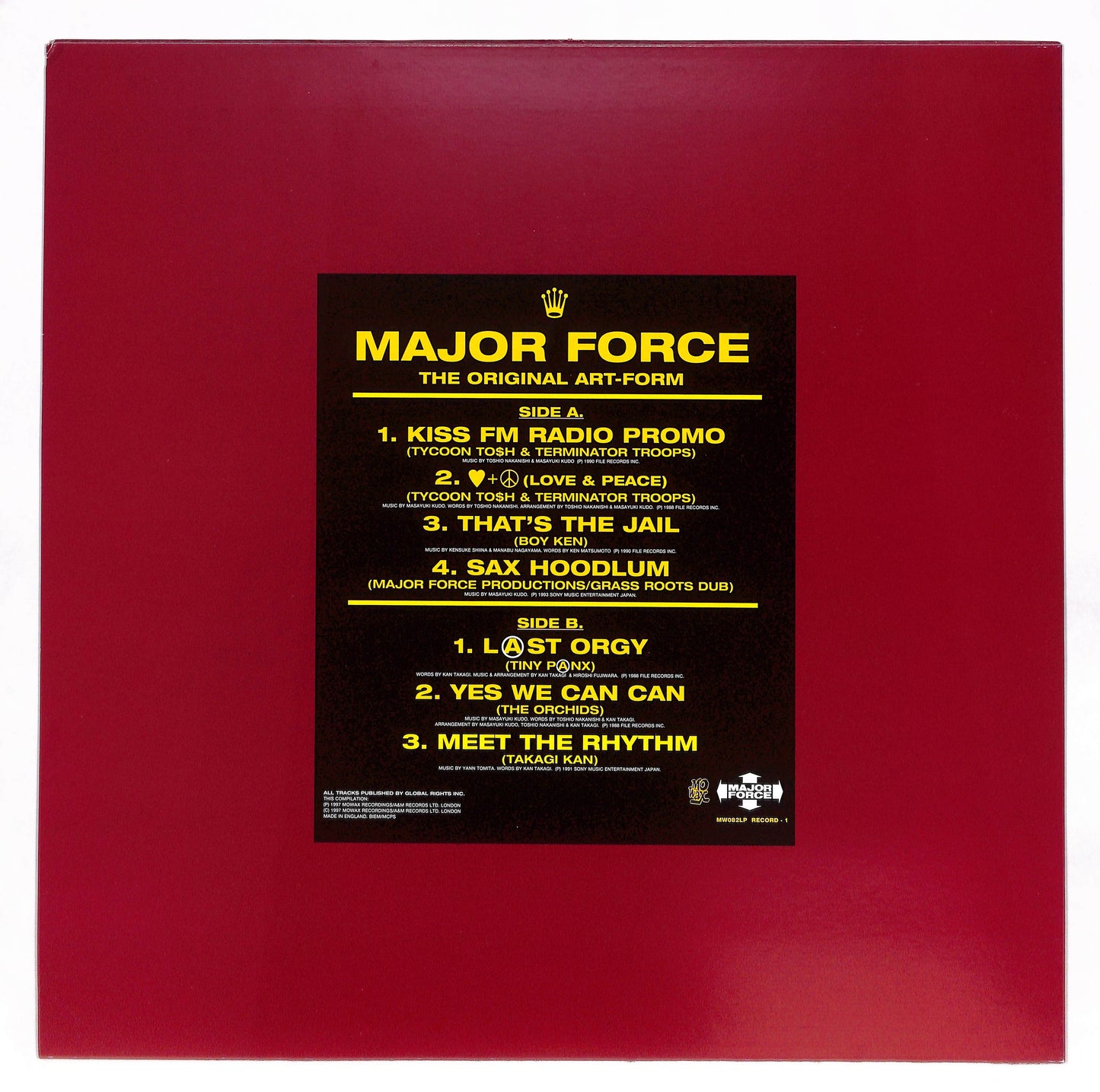Major Force - The Original Art-Form
