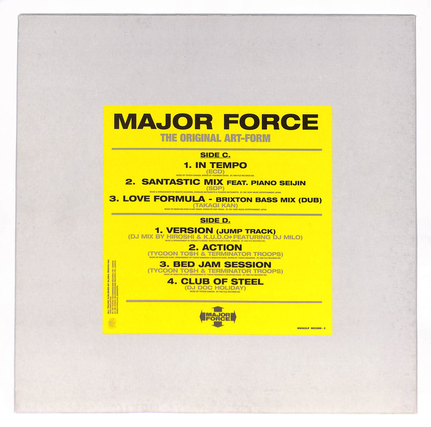 Major Force - The Original Art-Form