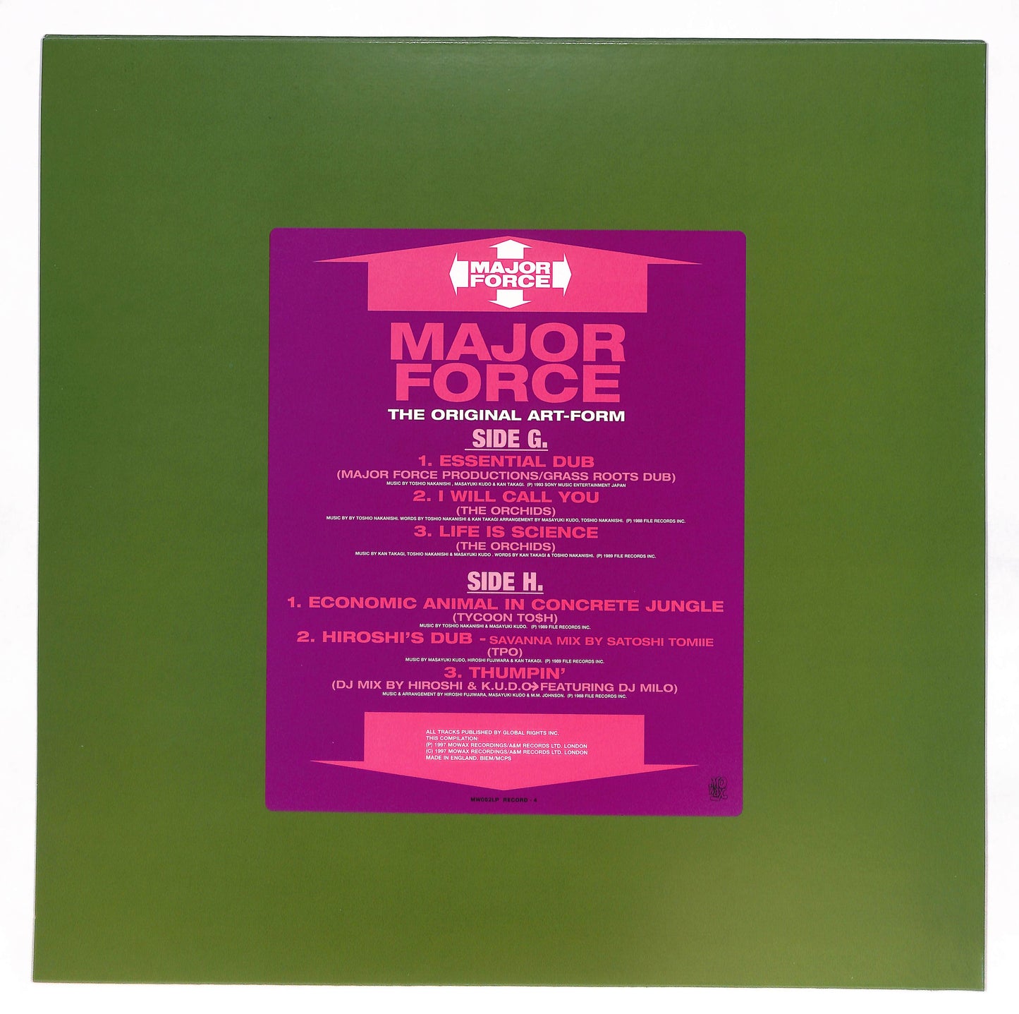Major Force - The Original Art-Form