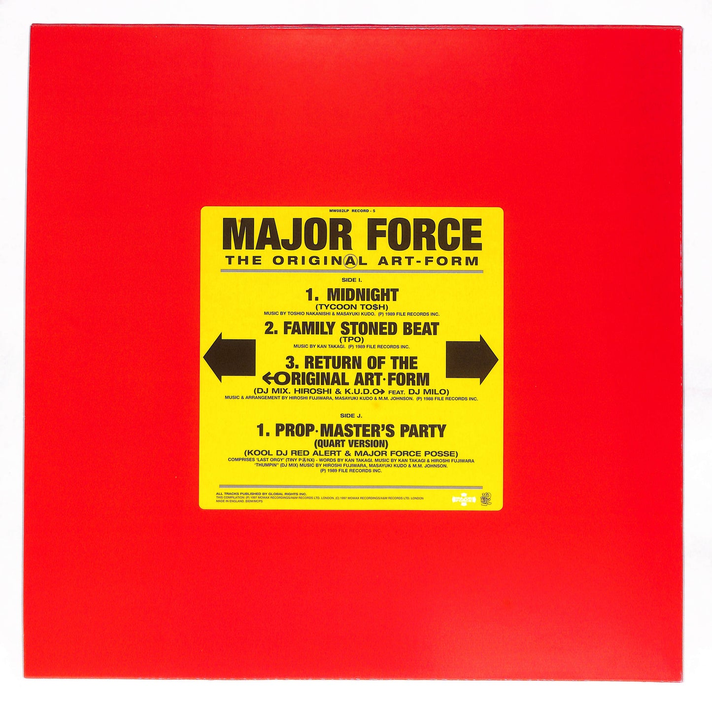 Major Force - The Original Art-Form