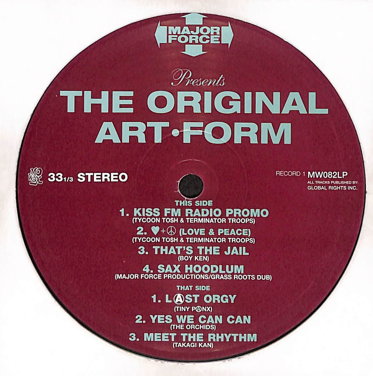Major Force - The Original Art-Form