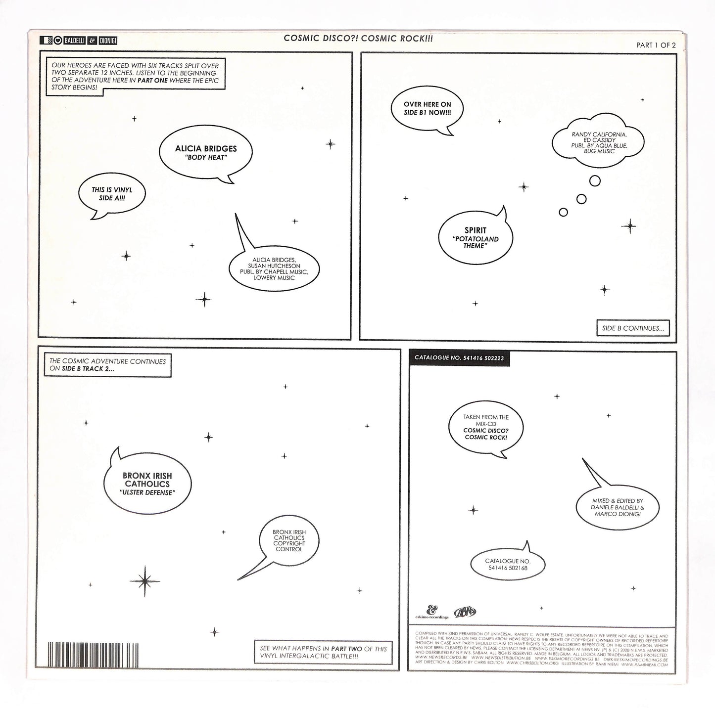 Cosmic Disco ?! Cosmic Rock!!! Part 1